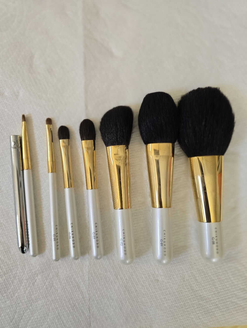 Chikuhodo G-series Brush Set.